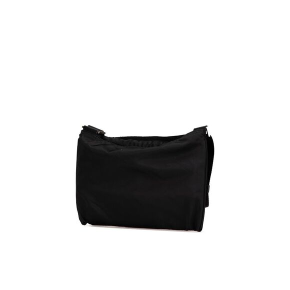 Pre Loved Prada Tessuto Zip Top Shoulder Bag Women Black - Picture 2 of 7